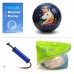 PP PICADOR Picador Toddler Soccer Ball Toy Cute Cartoon TPU Soccer Toy Gift with Pump Dark Blue Unicorn