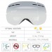Picador Ski Goggles Over The Glasses With Detachable Dual Layer Anti-Fog Lens For Women And Men